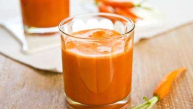 Suco de cenoura e limão para emagrecer
