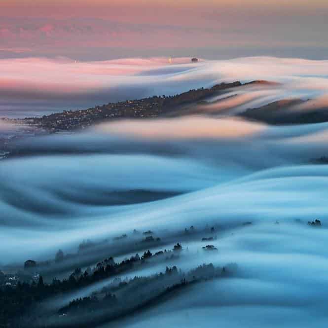 10 fotos incríveis de nevoeiros
