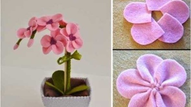 Ideias e dicas para fazer flores artesanais 3s