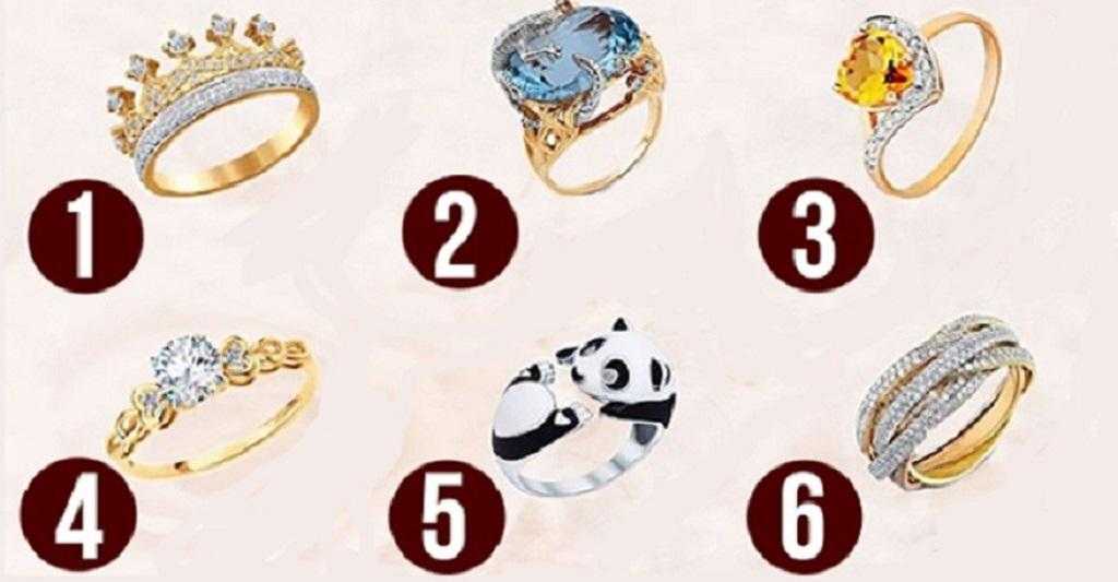 Escolha um anel e descubra que tipo de mulher você é f