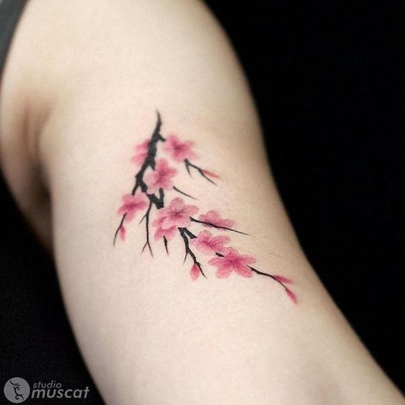 tatuagem de flores 5