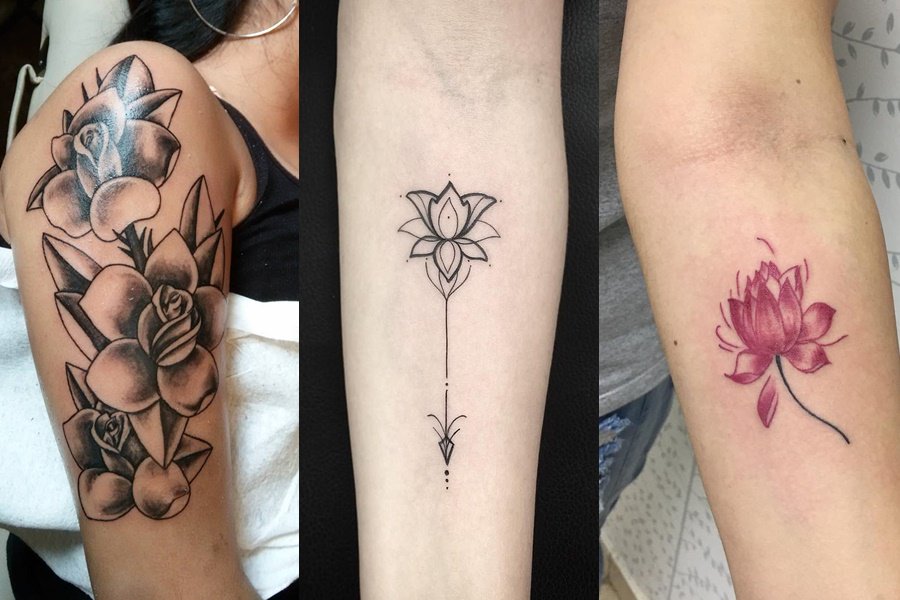 tatuagem de flores 23