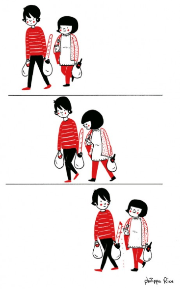 15 ilustrações mostrando que o amor está nas pequenas coisas