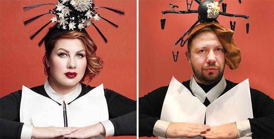 Homem russo cria paródias das fotografias dos famosos