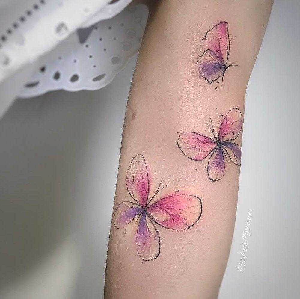 70 Ideias de tatuagem de borboleta para você se inspirar