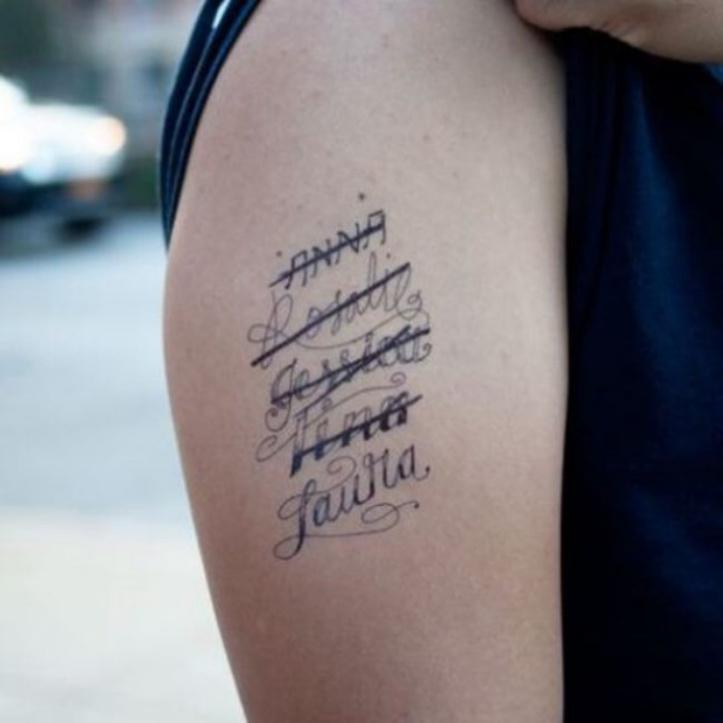20 pessoas que foram criativas na hora de esconder a tatuagem que fizeram para o ex