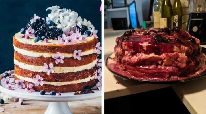 27 bolos feitos para ser uma boa recordação, mas acabou sendo um desastre total