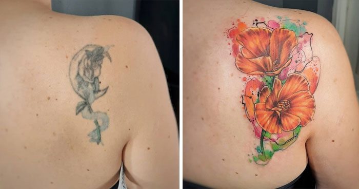 20 Vezes em que tatuadores fizeram verdadeiros milagres ao cobrir tatuagens